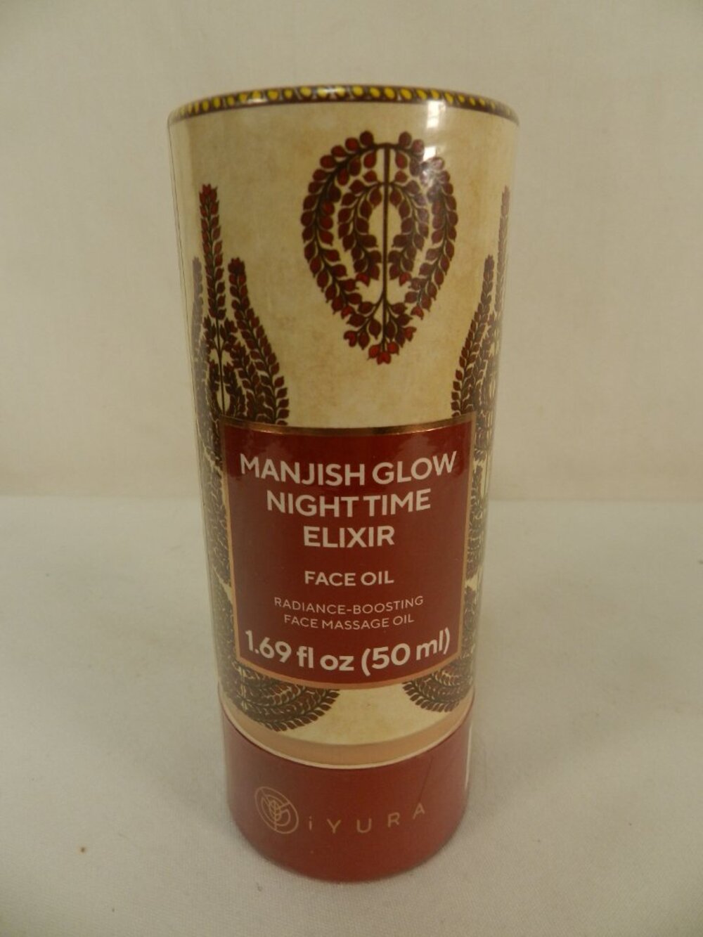 iYURA Manjish Glow Night Time Elixir Face Oil 1.69 oz Expires 01/2027 Sealed NEW